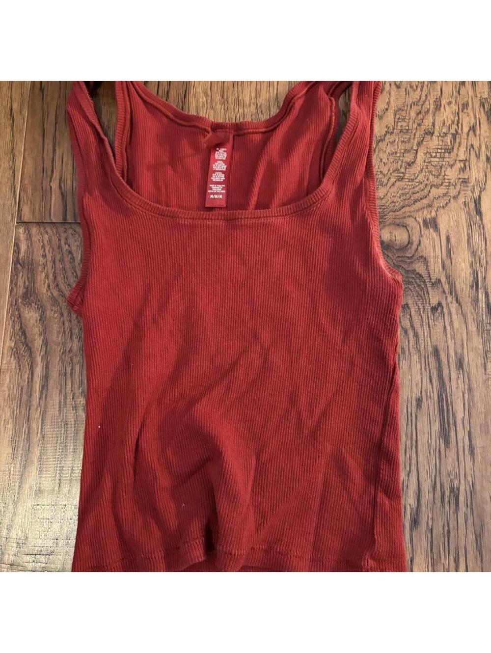 Skims Women's Red Vests-tanks-cami